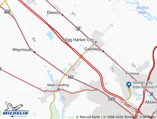 Mapa MICHELIN Laureldale - ViaMichelin