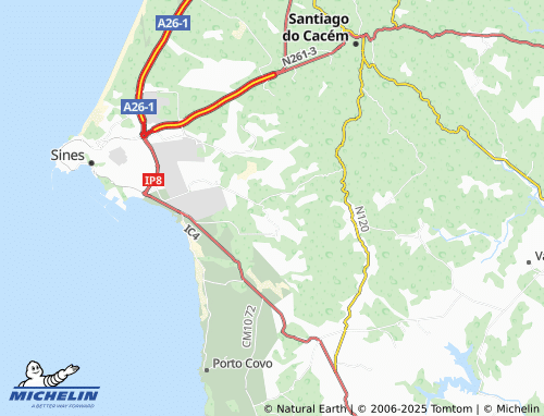 Carte MICHELIN Santa Comba - ViaMichelin