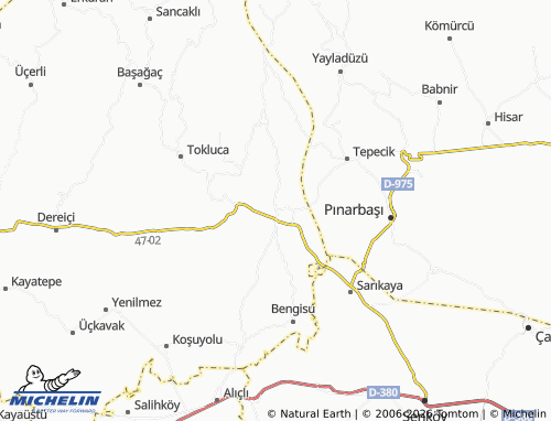 Mappa MICHELIN İçören - ViaMichelin