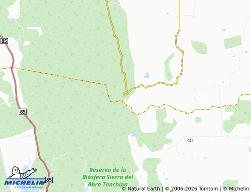 Mapa MICHELIN El Olímpico - ViaMichelin