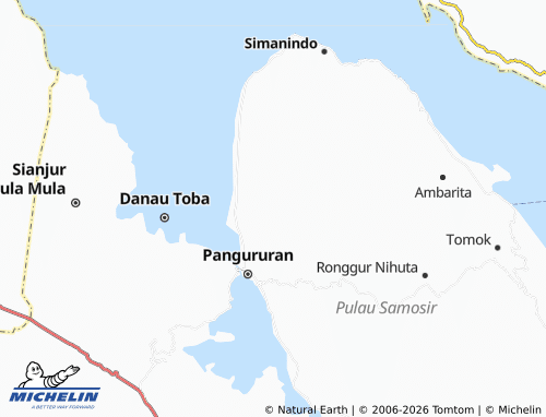 MICHELIN Sinabulan map - ViaMichelin