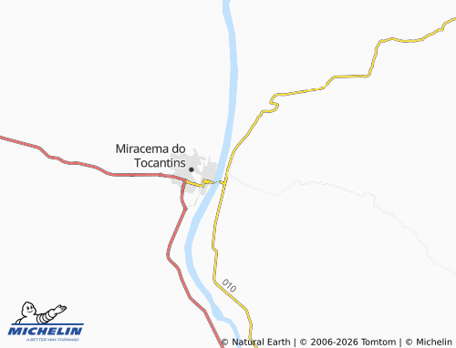 Kaart MICHELIN Tocantínia - ViaMichelin