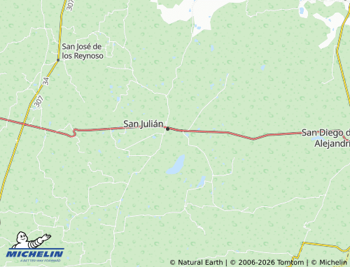 Mappa MICHELIN El Río Desarrollo Ecológico - ViaMichelin