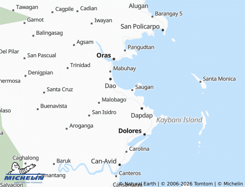 MICHELIN Dalid map - ViaMichelin