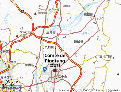 Mapa MICHELIN hou zhuang - ViaMichelin