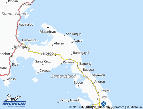 Mappa MICHELIN Barangay 1 - ViaMichelin