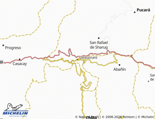 Mapa MICHELIN Uzhcurrumi - ViaMichelin