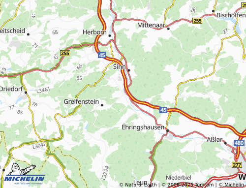 MICHELIN Edingen map - ViaMichelin