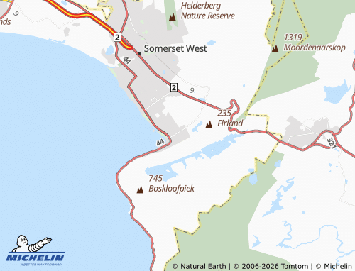 Mapa MICHELIN Mountainside Extension 2 - ViaMichelin