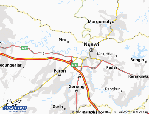 Mapa MICHELIN Grudo - ViaMichelin