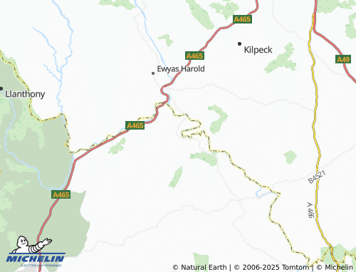Carte MICHELIN Grosmont - ViaMichelin