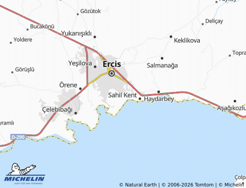 Mappa MICHELIN Tekevler - ViaMichelin
