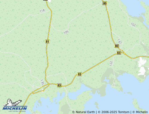 MICHELIN Kaasiku map - ViaMichelin