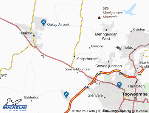 Mapa MICHELIN Kingsthorpe - ViaMichelin