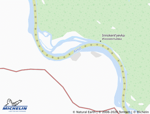 MICHELIN Furao map - ViaMichelin