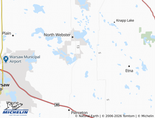 Mappa MICHELIN Lakeview Spring - ViaMichelin