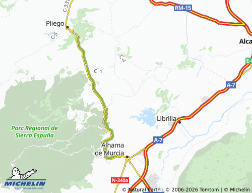Mappa MICHELIN Los Ojos - ViaMichelin