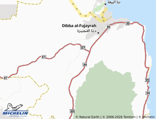 Mappa MICHELIN al-Baseerah - ViaMichelin