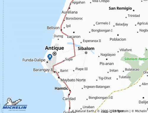 MICHELIN-Landkarte Catungan III - ViaMichelin