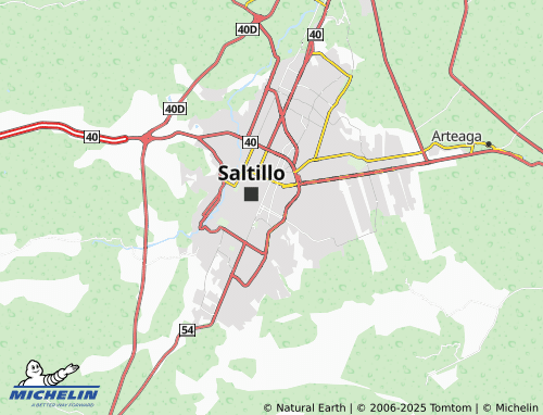 MICHELIN Arcos de Belén map - ViaMichelin