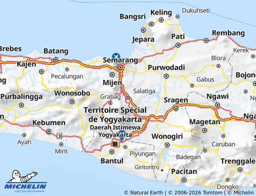 MICHELIN Salatiga map - ViaMichelin