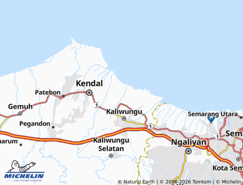 MICHELIN Wonorejo map - ViaMichelin