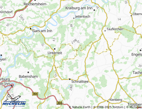 MICHELIN-Landkarte Titlmoos - ViaMichelin