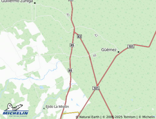 MICHELIN Santa Gertrudis map - ViaMichelin