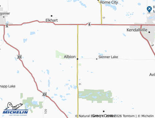 Mappa MICHELIN Albion - ViaMichelin