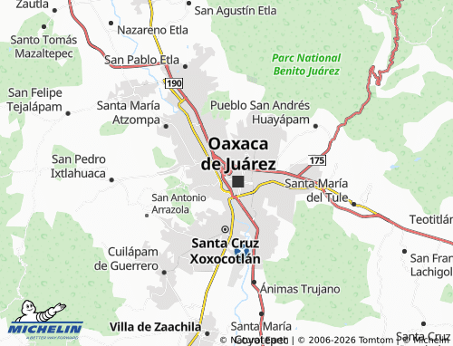Mappa MICHELIN Faldas del Fortín - ViaMichelin