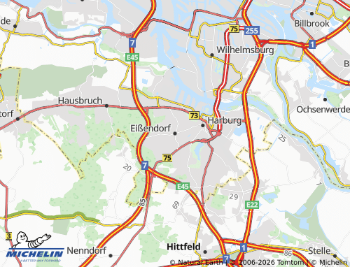 MICHELIN Eißendorf map - ViaMichelin