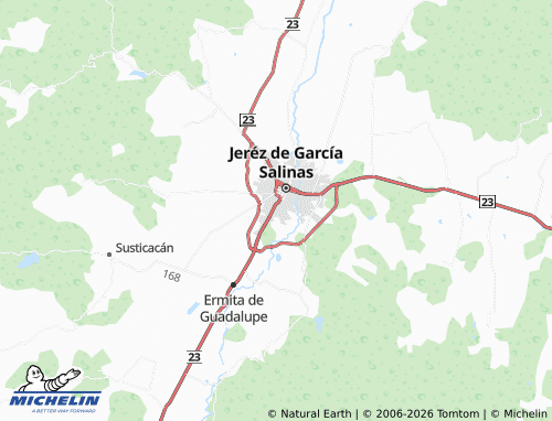 Mappa MICHELIN Jardines de Jerez - ViaMichelin