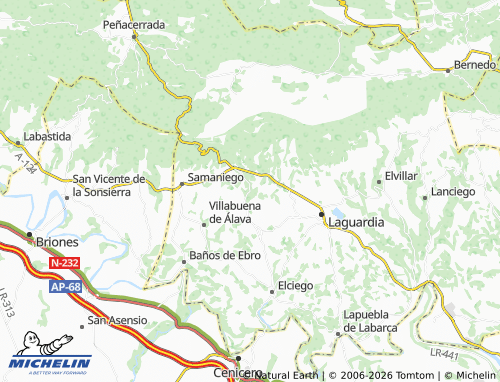 Mappa MICHELIN Leza - ViaMichelin