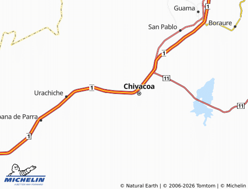 Carte MICHELIN El Ceibal - ViaMichelin