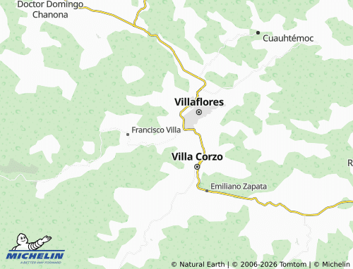MICHELIN-Landkarte Bicentenario - ViaMichelin