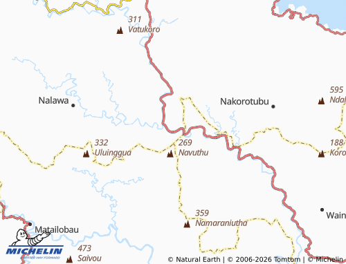 MICHELIN Rokovuaka map - ViaMichelin
