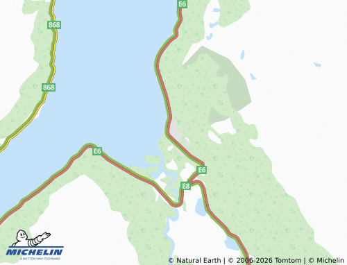 Kaart MICHELIN Skibotn - ViaMichelin