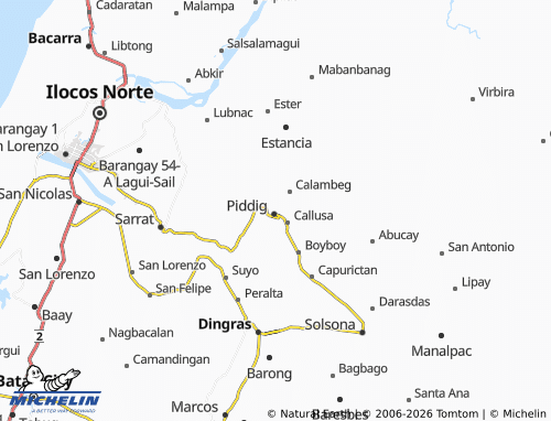 MICHELIN Cabaroan map - ViaMichelin