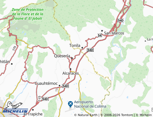 Mappa MICHELIN María Concepción Barbosa de Anguiano - ViaMichelin