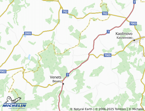 MICHELIN Buynovitsa map - ViaMichelin