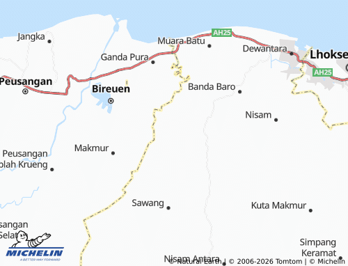 Mappa MICHELIN Rambong Payong - ViaMichelin