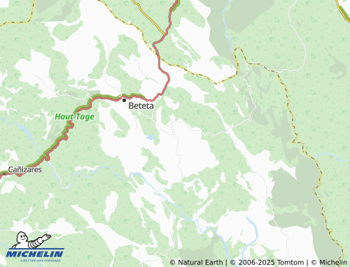 MICHELIN Masegosa map - ViaMichelin