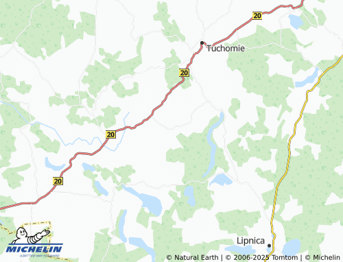 Carte MICHELIN Trzebiatkowa - ViaMichelin