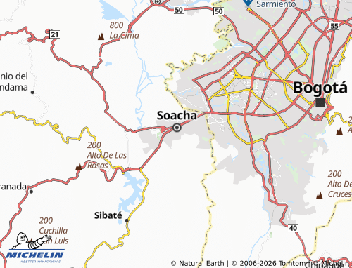 MICHELIN San Alberto map - ViaMichelin