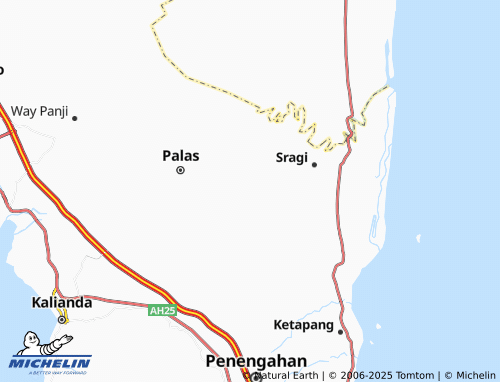 MICHELIN Mandalasari map - ViaMichelin