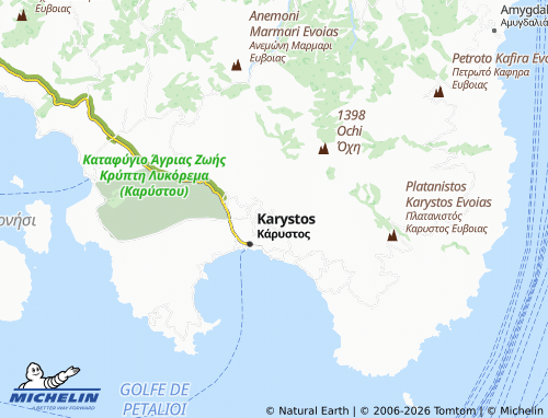 MICHELIN Myloi map - ViaMichelin