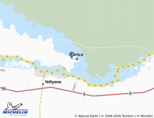 MICHELIN Dirico map - ViaMichelin