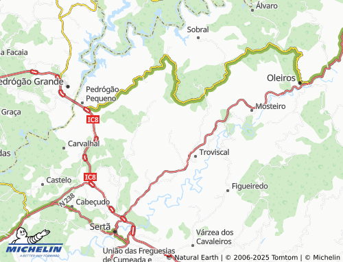 Mapa MICHELIN Macieira - ViaMichelin