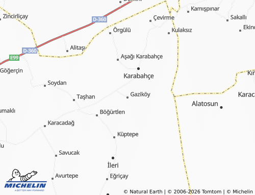 MICHELIN Gaziköy map - ViaMichelin
