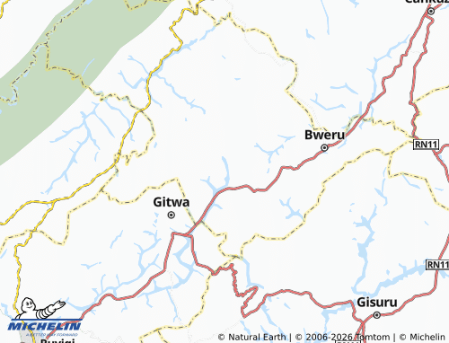 Kaart MICHELIN Gashawe - ViaMichelin